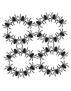 Arañas Falsas Realistas VICASKY 500pcs Decoración Halloween