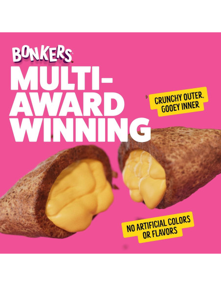 Golosinas para Gatos BONKERS Hierba Gatera Pollo Cheddar 178 g