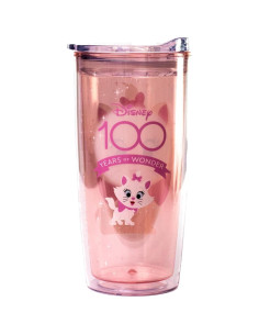 Vaso de Viaje Disney Aristogatos Marie Rosa 591 ml 2