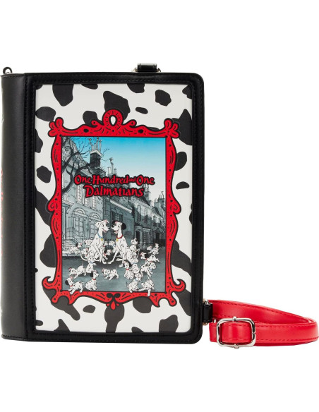 Bolso Cruzado Convertible Loungefly 101 Dálmatas Multicolor