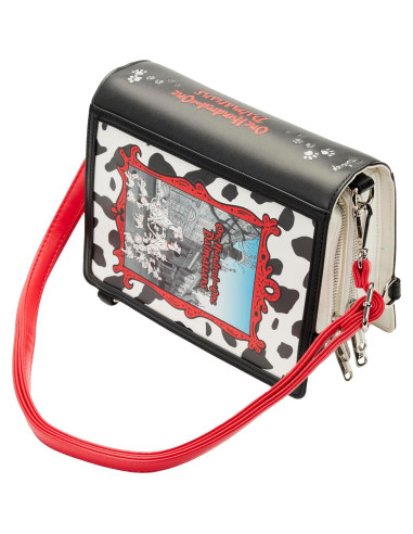 Bolso Cruzado Convertible Loungefly 101 Dálmatas Multicolor