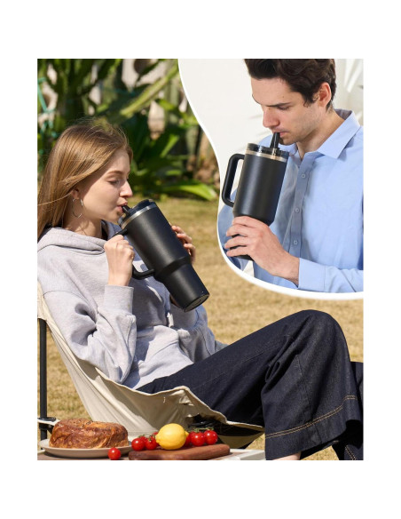 Tapa de repuesto Xrabbit para vaso Stanley 40 oz, 2 unidades