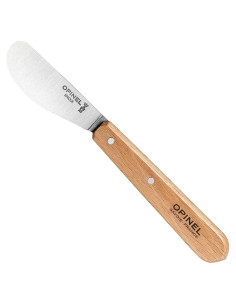 Cuchillo para Untar Opinel No.117 - Madera de Haya Natural