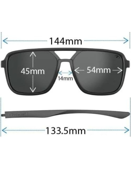 Gafas de sol Tifosi aviador unisex con lentes espejo Gafas de sol Tifosi aviador unisex con lentes espejo