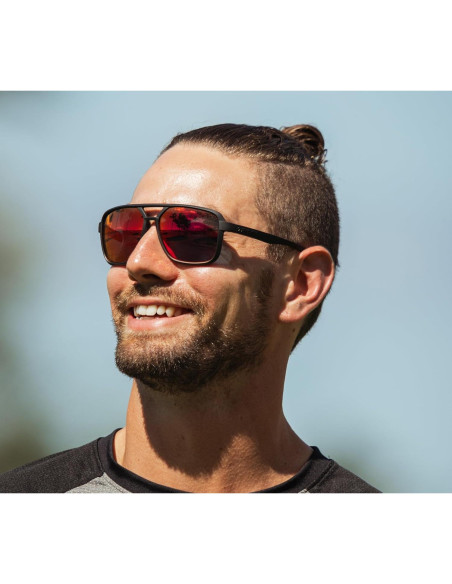 Gafas de sol Tifosi aviador unisex con lentes espejo Gafas de sol Tifosi aviador unisex con lentes espejo