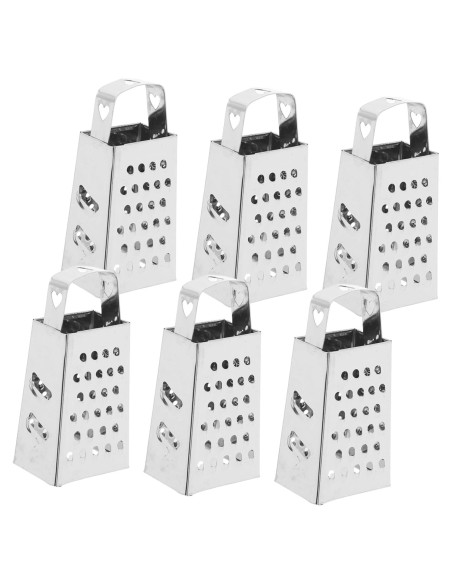 Rallador de Mano Cabilock Acero Inoxidable 6 Piezas 7.79 cm