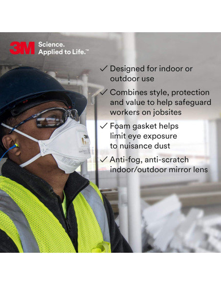 Gafas de Seguridad 3M Virtua CCS Anti-Niebla Azul