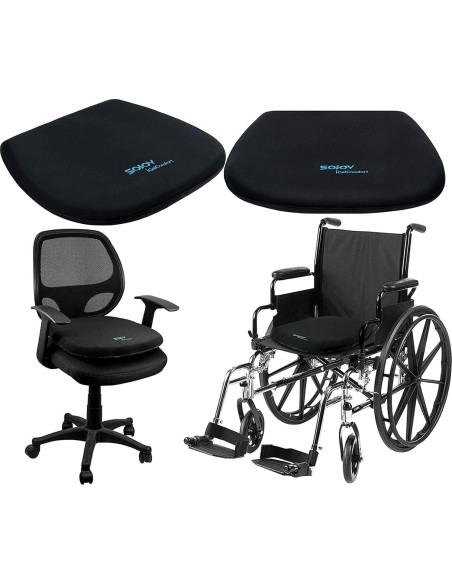 Cojín de Gel Sojoy SJ164A017 - Espuma Viscoelástica 45x40cm