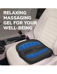 Cojín de Espalda Dr. Scholl con Gel Masajeador - Negro 2