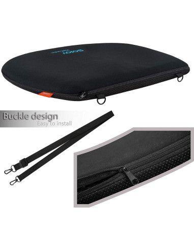 Cojín de Gel Sojoy SJ164A017 - Espuma Viscoelástica 45x40cm