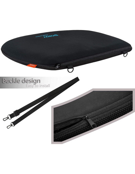 Cojín de Gel Sojoy SJ164A017 - Espuma Viscoelástica 45x40cm