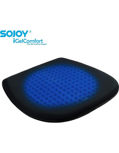 Cojín de Gel Sojoy SJ164A017 - Espuma Viscoelástica 45x40cm