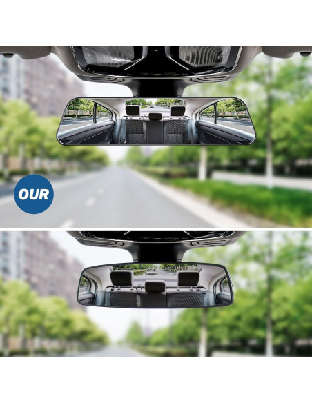 Espejo Retrovisor Convexo JOYTUTUS 30 cm Universal Clip-on