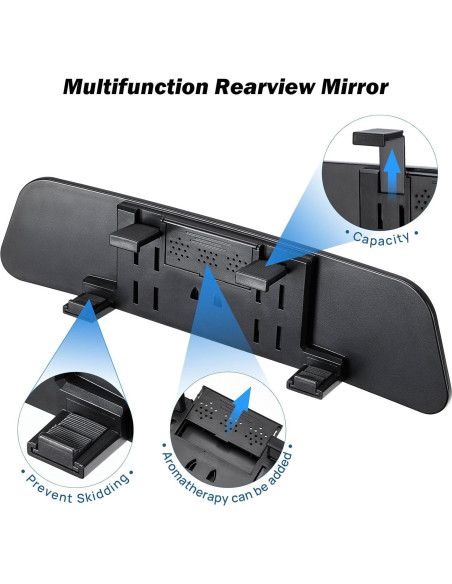 Espejo Retrovisor Convexo JOYTUTUS 30 cm Universal Clip-on