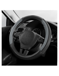 Cubierta de Volante Skechers Cuero Universal 37-38 cm Gris