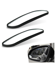 Espejo de Punto Ciego Jokormo 2 Pcs Convexo 13.3x3cm Ajustable