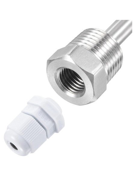 Termopar sin Soldadura uxcell G1/2 Acero Inoxidable 30mm