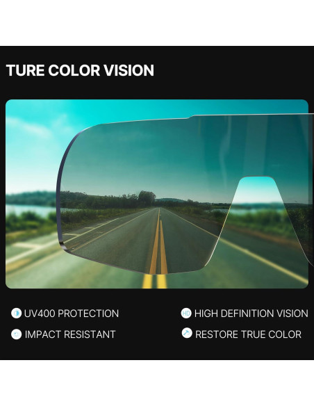 Gafas de Ciclismo Polarizadas YOZISS Cg9034w-g UV400 Gafas de Ciclismo Polarizadas YOZISS Cg9034w-g UV400