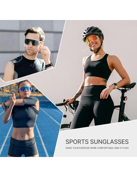 Gafas de Ciclismo Polarizadas YOZISS Cg9034w-g UV400 Gafas de Ciclismo Polarizadas YOZISS Cg9034w-g UV400