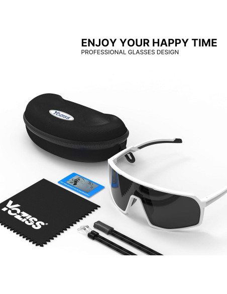 Gafas de Ciclismo Polarizadas YOZISS Cg9034w-g UV400 Gafas de Ciclismo Polarizadas YOZISS Cg9034w-g UV400
