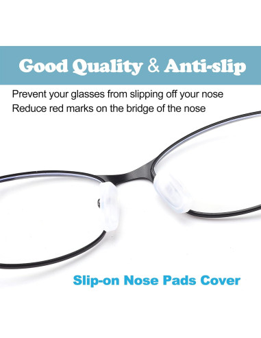 Cubiertas Almohadillas Nariz Gafas Lvvfit 5 Pares Talla M