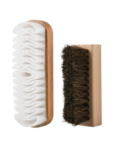 Set de 2 Cepillos Limpiadores Cosmos para Zapatos de Cuero