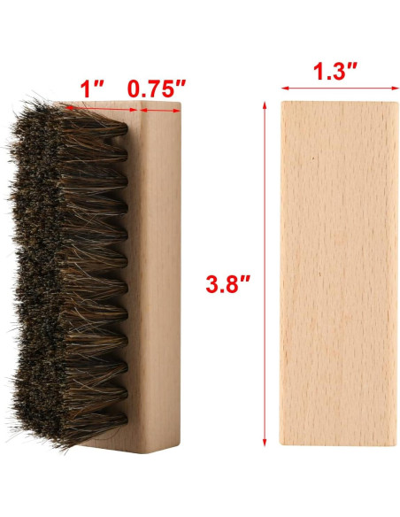 Set de 2 Cepillos Limpiadores Cosmos para Zapatos de Cuero