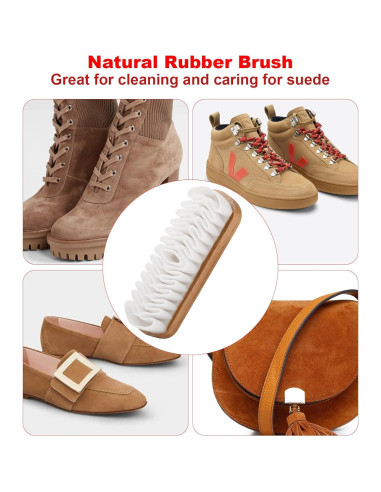 Set de 2 Cepillos Limpiadores Cosmos para Zapatos de Cuero