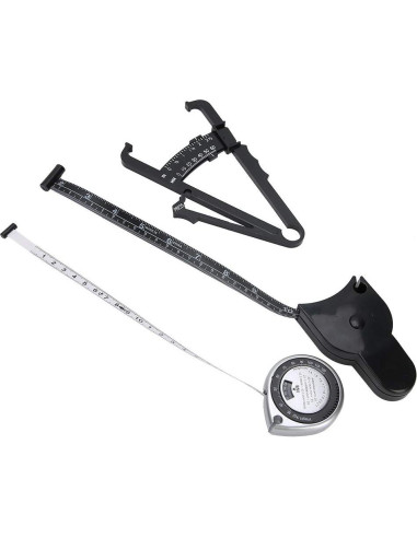 Medidor de Grasa Corporal Betued 3 Pcs Cinta Métrica 150cm