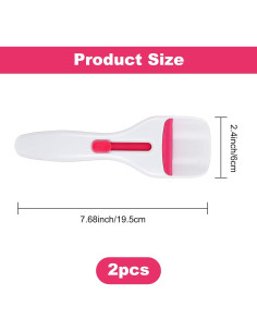 Dispensador de Masa para Cupcakes EXEXIUO 2 Piezas Libre BPA 2