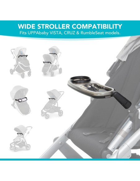 Bandeja de Snack Universal Uniqify para Cochecito VISTA/CRUZ