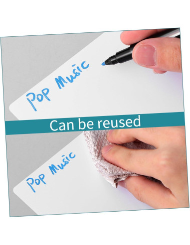 Divisores de Vinilo Angoily 10 Piezas con Etiquetas Blancas