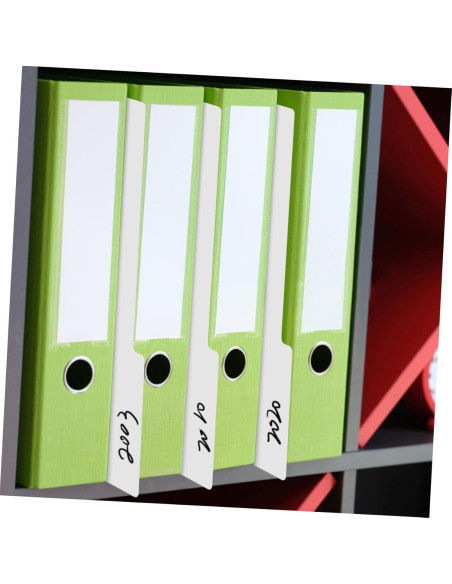 Divisores de Vinilo Angoily 10 Piezas con Etiquetas Blancas