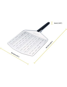 Paleta de Pizza Perforada Ooni 30.48 cm Aluminio Ligera 2