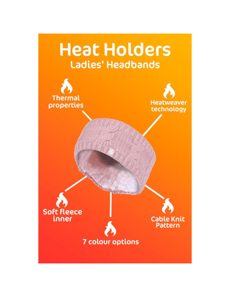Banda para la cabeza térmica Heat Holders para mujeres - Forro polar