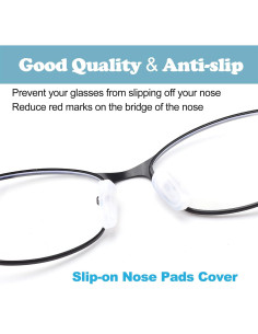 Cubiertas Almohadillas Nasales LVVFIT Silicona 5 Pares M 2