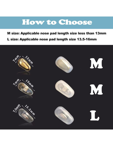 Cubiertas Almohadillas Nasales LVVFIT Silicona 5 Pares M