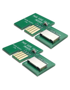 Adaptador de tarjeta Micro SD SD2SP2 para Gamecube - 2 Piezas