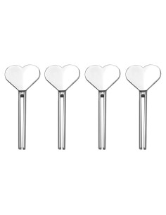 Juego de 4 exprimidores de tubo de acero inoxidable Jinshining