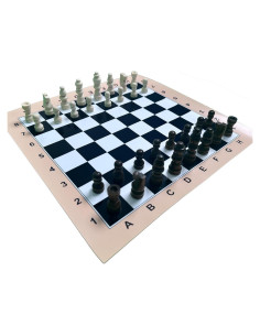 Juego de Ajedrez de Viaje Plegable Hzsshb - Mini Ecológico