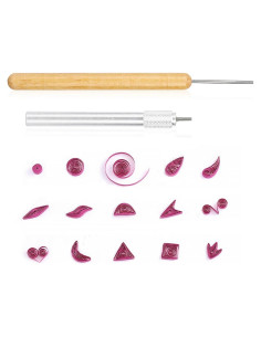 Herramientas de Quilling de Papel WGFOIP - Acero Inoxidable