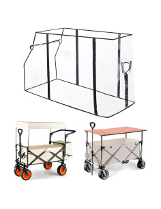 Cubierta de Lluvia EYUNSTAR para Carros Plegables 52cm x 84.5cm