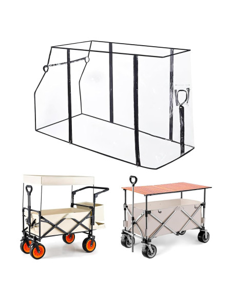 Cubierta de Lluvia EYUNSTAR para Carros Plegables 52cm x 84.5cm
