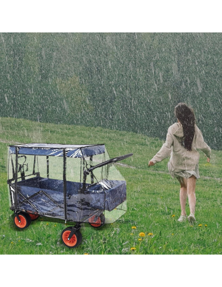 Cubierta de Lluvia EYUNSTAR para Carros Plegables 52cm x 84.5cm