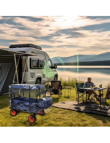 Cubierta de Lluvia EYUNSTAR para Carros Plegables 52cm x 84.5cm