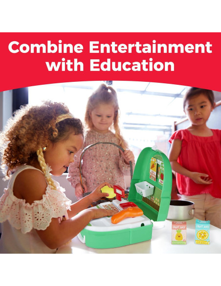 Caja Registradora de Juguete Amusty con Mochila y Accesorios