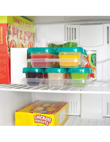 Set de Bloques para Bebés OXO Tot 12 Piezas Verde Azulado