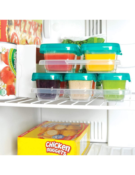 Set de Bloques para Bebés OXO Tot 12 Piezas Verde Azulado