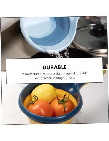 Cucharas de Agua Plegables TOPPERFUN 2 Pcs Mango Largo 27cm