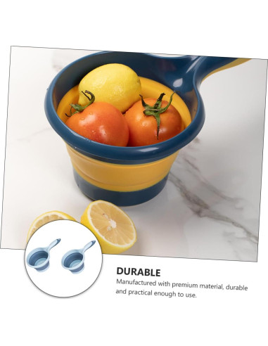 Cucharas de Agua Plegables TOPPERFUN 2 Pcs Mango Largo 27cm